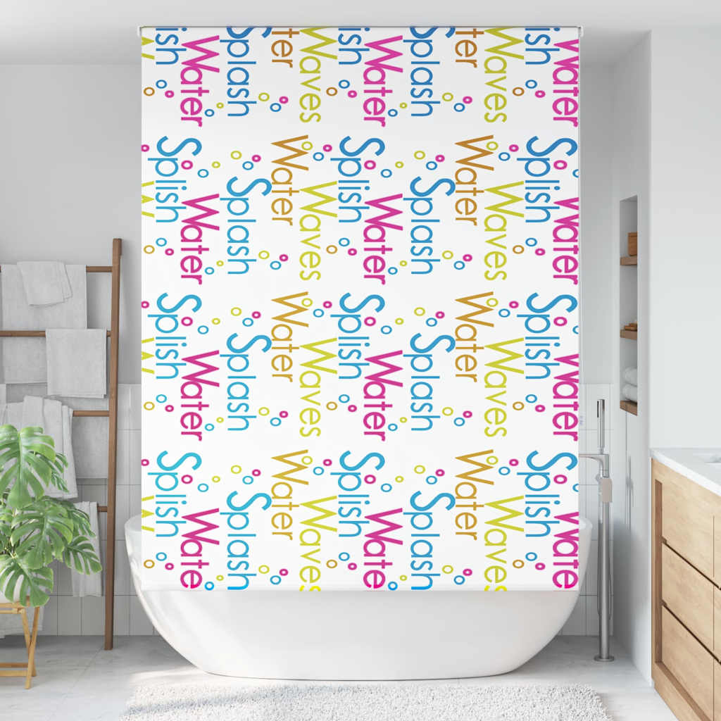 Tenda a rullo per doccia Vidaxx 150x240 cm, larghezza tessuto 146 cm