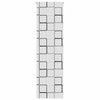 Vidaxl doucherolgordijn 70x240 cm stofbreedte 66 cm