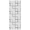 VIDAXL DOCUCHE RULLO CENSIONE 100X240 cm Larghezza polvere 96 cm