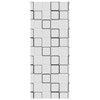 VIDAXL DOCUCHE RULLO CENSIONE 110x240 cm Larghezza polvere 106 cm