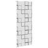 VIDAXL DOCUCHE RULLO CENSIONE 110x240 cm Larghezza polvere 106 cm