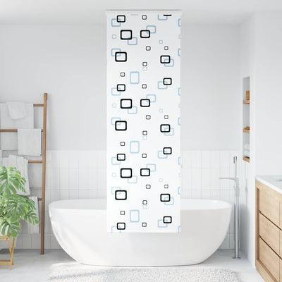 Tenda a rullo per doccia Vidaxx con cassonetto 60x240 cm, larghezza tessuto 56 cm