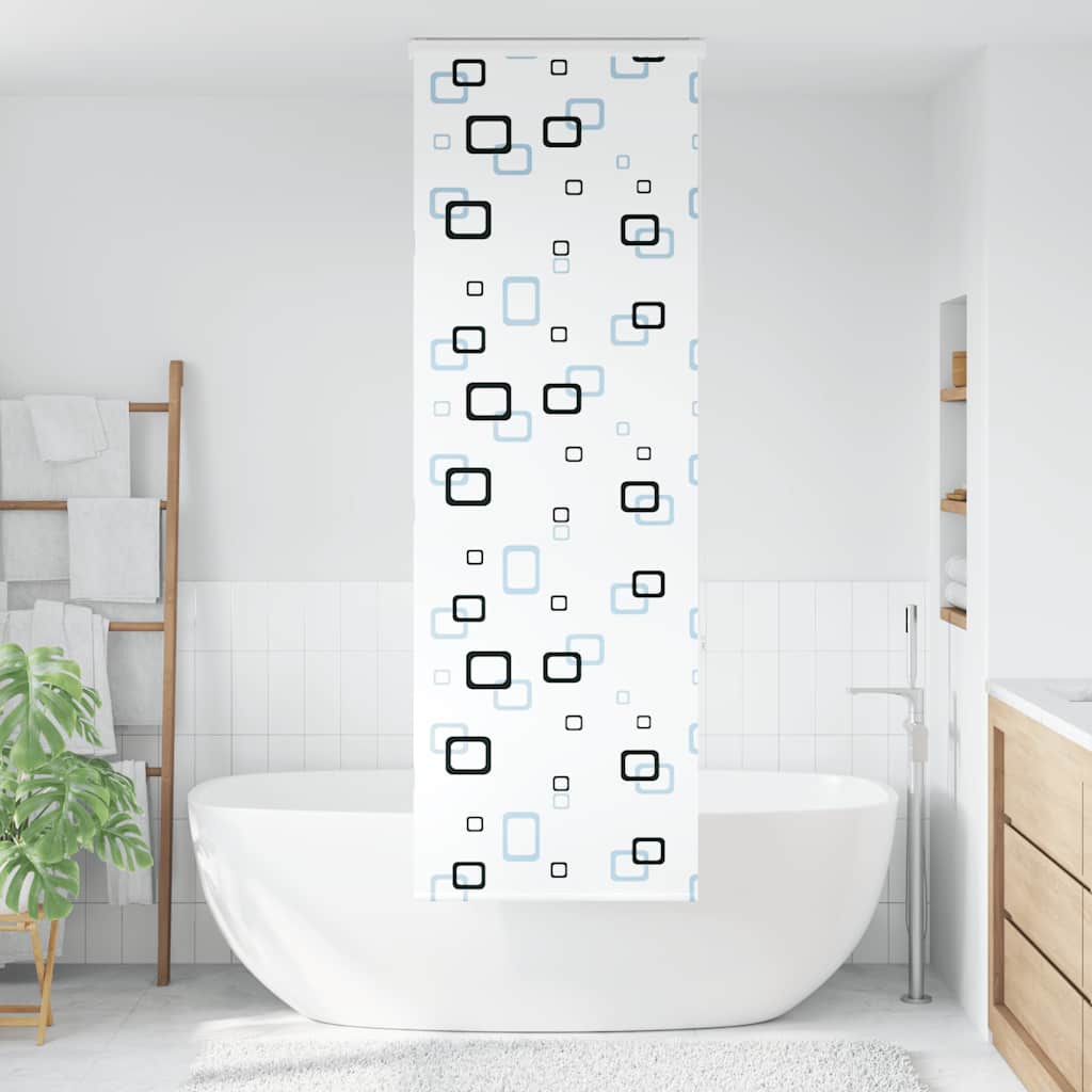 Tenda a rullo per doccia Vidaxx con cassonetto 70x240 cm, larghezza tessuto 66 cm