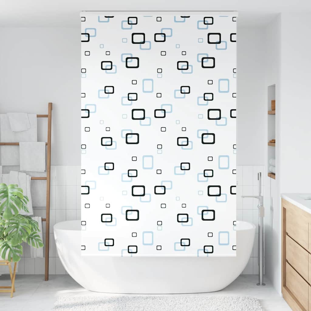 Estor enrollable para ducha Vidaxx con casete 120x240 cm, ancho de tela 116 cm