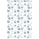 Estor enrollable para ducha Vidaxx con casete 150x240 cm, ancho de tela 146 cm