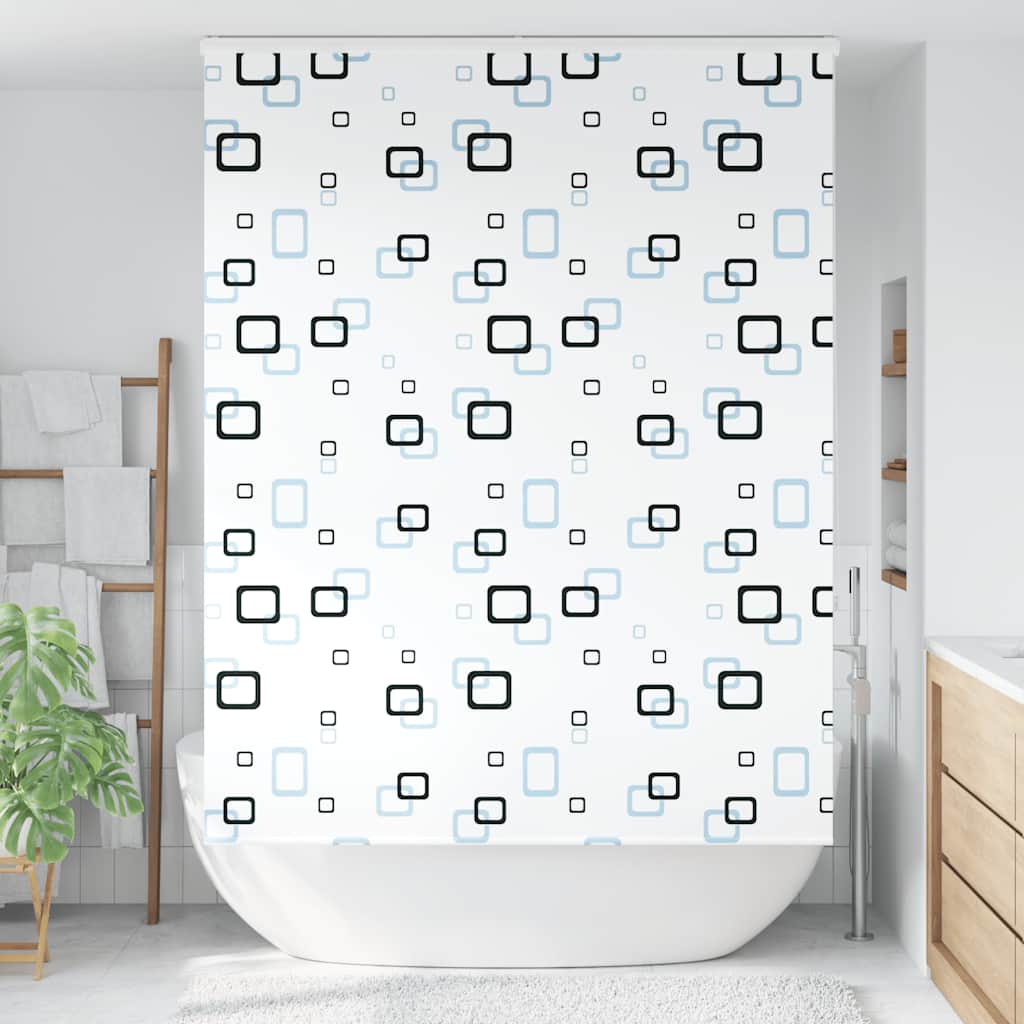 Estor enrollable para ducha Vidaxx con casete 150x240 cm, ancho de tela 146 cm
