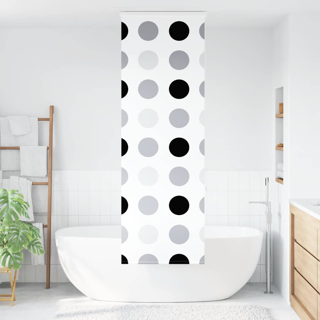 Estor enrollable para ducha Vidaxx con casete 70x240 cm, ancho de tela 66 cm