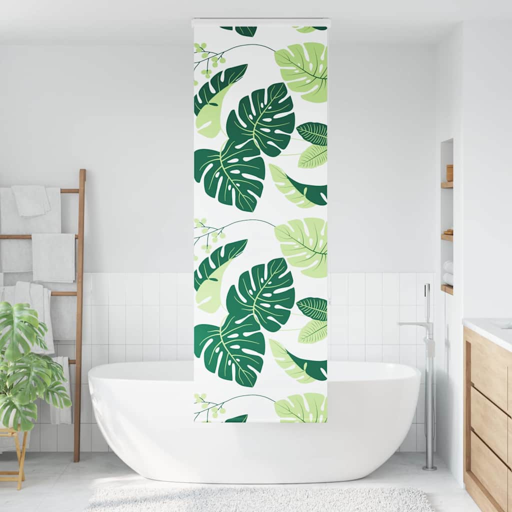Tenda a rullo per doccia Vidaxx con cassonetto 60x240 cm, larghezza tessuto 56 cm