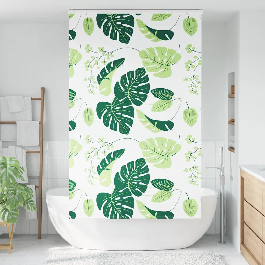 Tenda a rullo per doccia Vidaxx con cassonetto 140x240 cm, larghezza tessuto 136 cm
