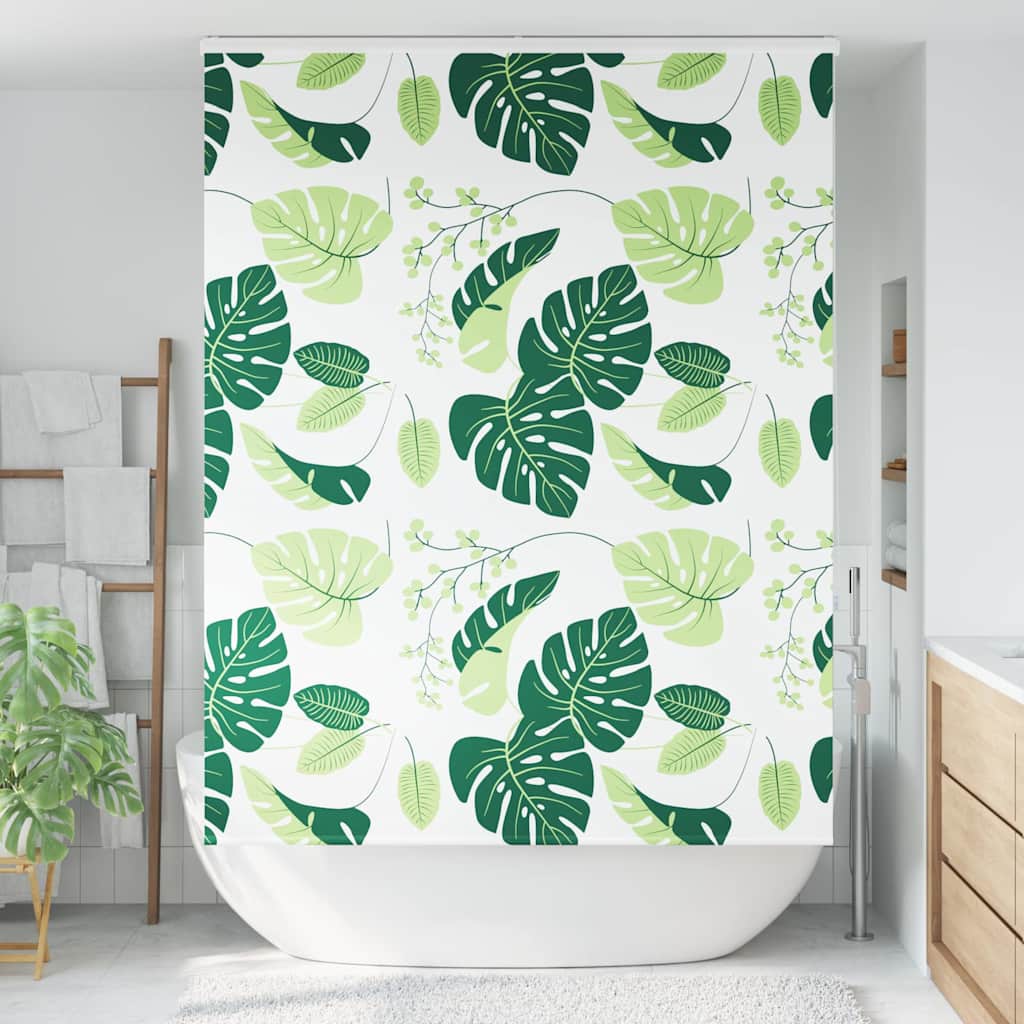 Estor enrollable para ducha Vidaxx con casete 150x240 cm, ancho de tela 146 cm