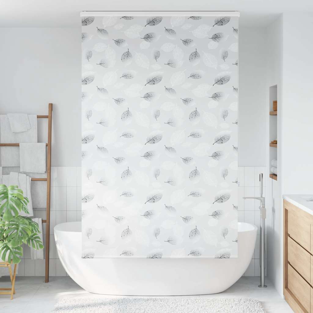 Tenda a rullo per doccia Vidaxx con cassonetto 120x240 cm, larghezza tessuto 116 cm