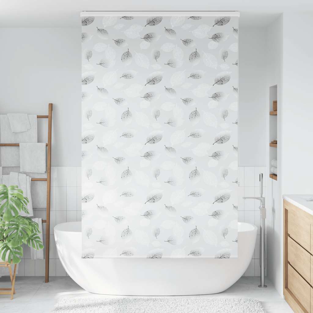 Estor enrollable para ducha Vidaxx con casete 140x240 cm, ancho de tela 136 cm