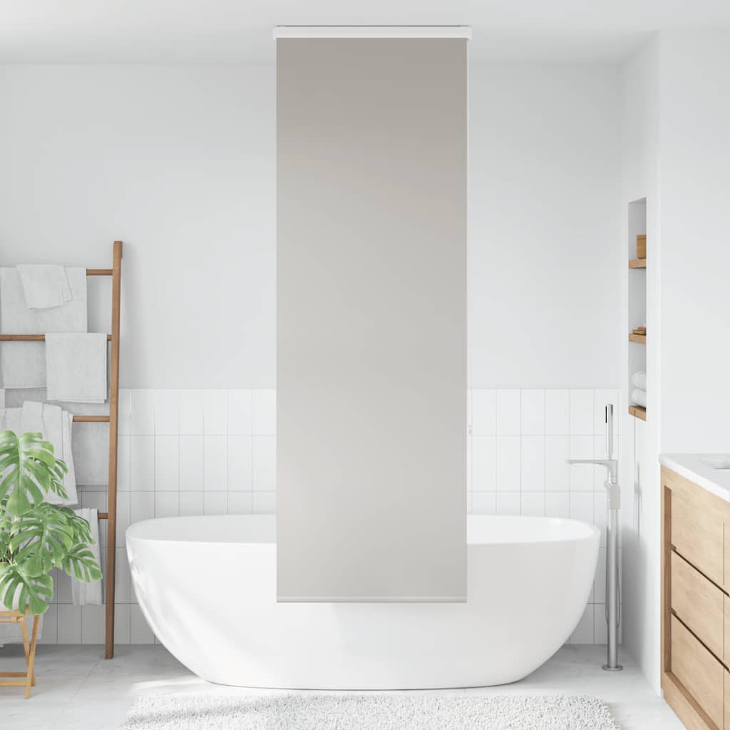 Estor enrollable para ducha Vidaxx con casete 60x240 cm, ancho de tela 56 cm