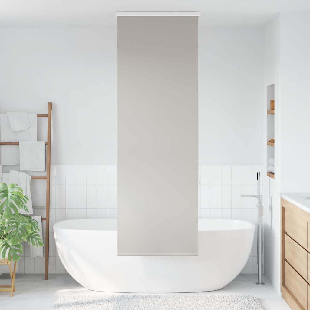 Estor enrollable para ducha Vidaxx con casete 70x240 cm, ancho de tela 66 cm