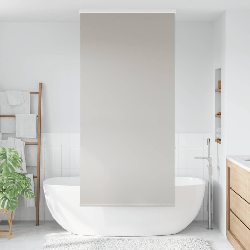 Estor enrollable para ducha Vidaxx con casete 100x240 cm, ancho de tela 96 cm