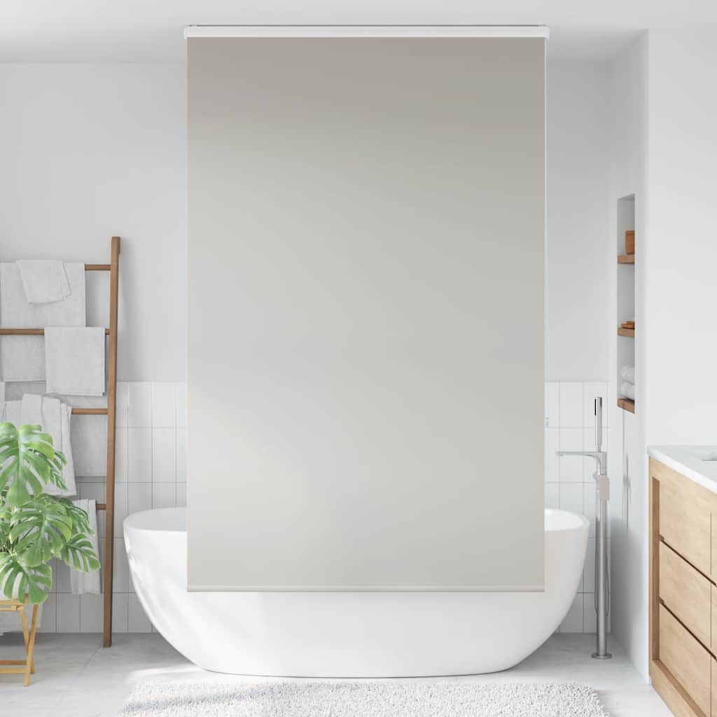 Tenda a rullo per doccia Vidaxx con cassonetto 120x240 cm, larghezza tessuto 116 cm