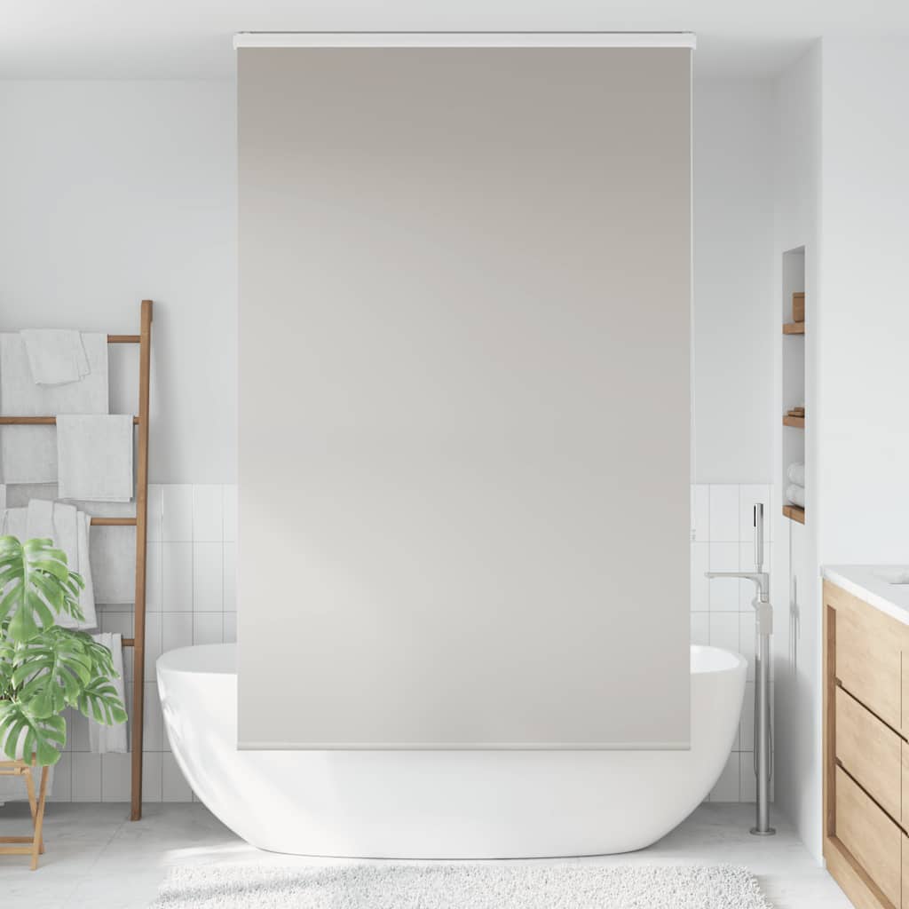 Tenda a rullo per doccia Vidaxx con cassonetto 140x240 cm, larghezza tessuto 136 cm
