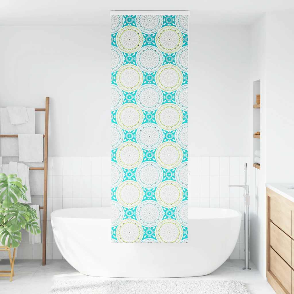Estor enrollable para ducha Vidaxx con casete 60x240 cm, ancho de tela 56 cm
