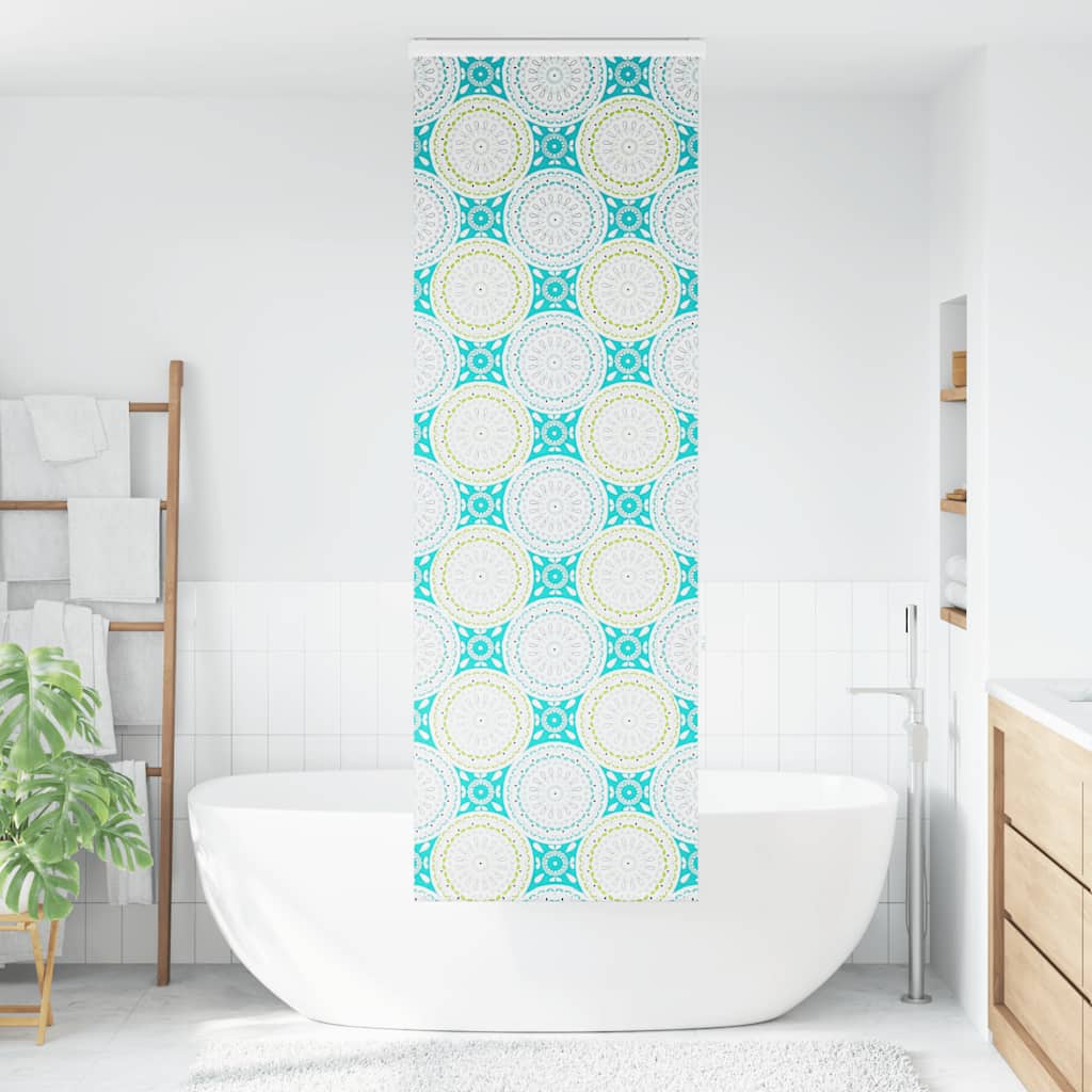 Estor enrollable para ducha Vidaxx con casete 70x240 cm, ancho de tela 66 cm