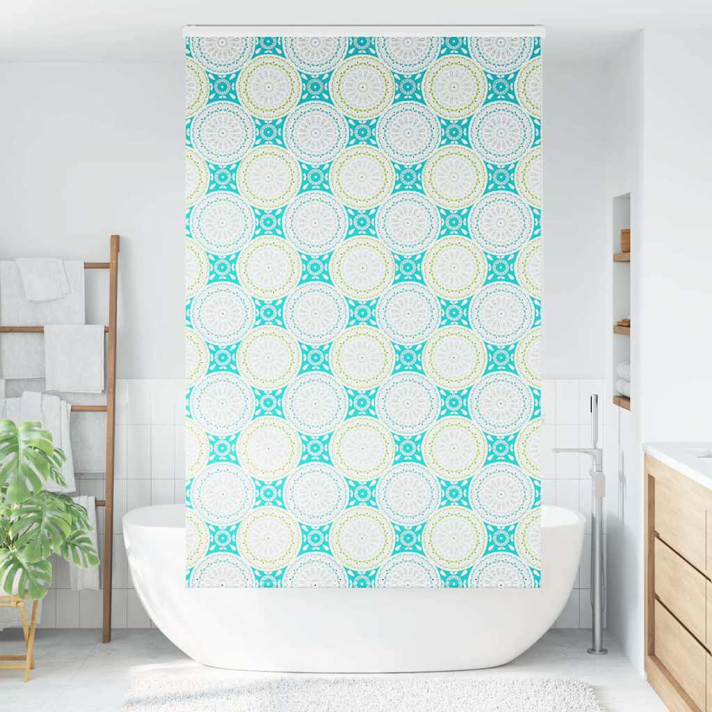 Estor enrollable para ducha Vidaxx con casete 120x240 cm, ancho de tela 116 cm