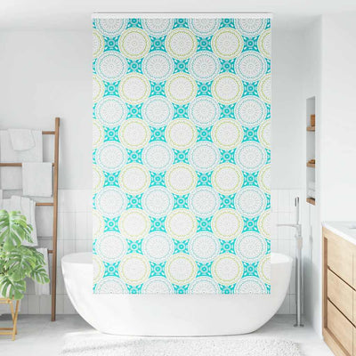 Tenda a rullo per doccia Vidaxx con cassonetto 130x240 cm, larghezza tessuto 126 cm
