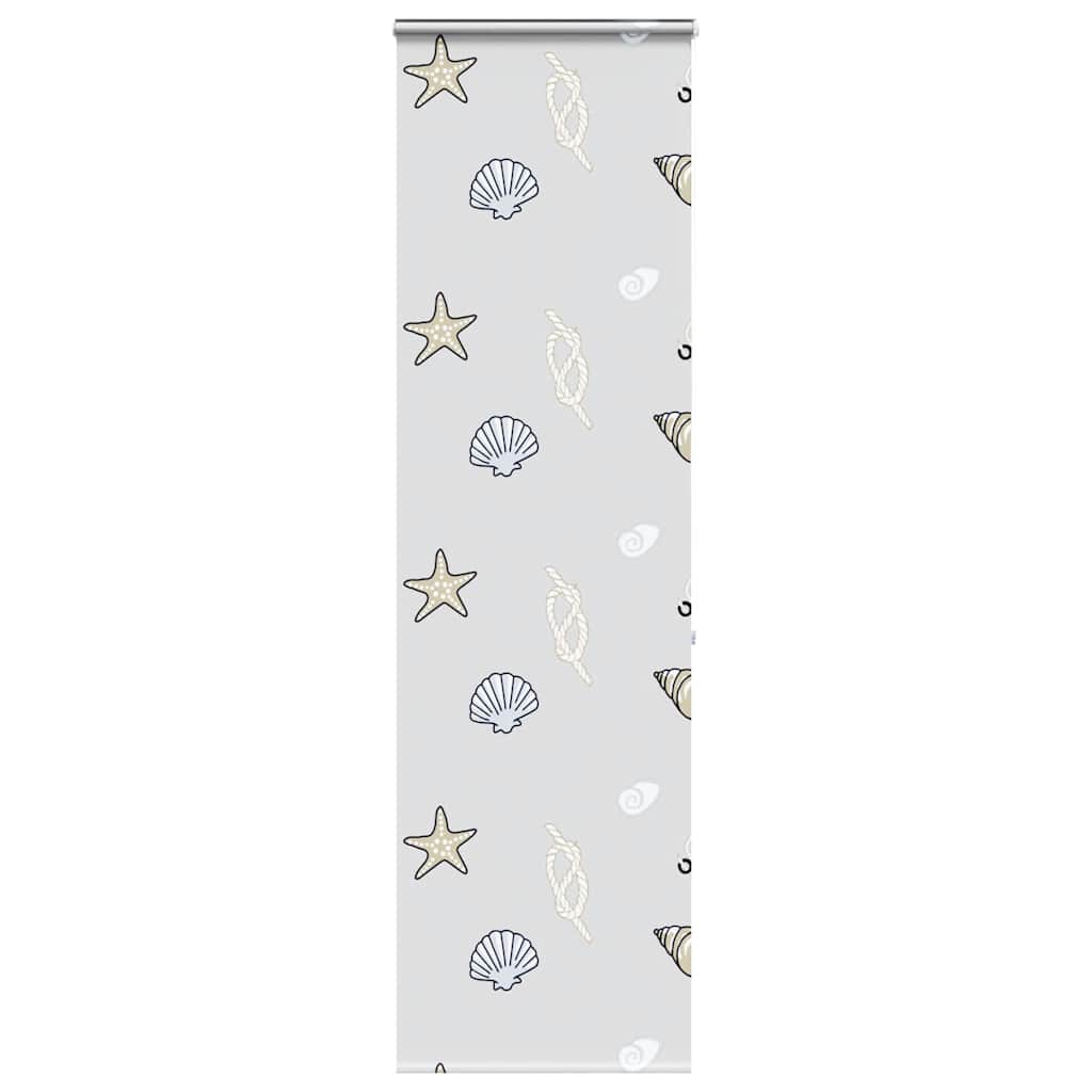 Estor enrollable para ducha Vidaxx con casete 80x240 cm, ancho de tela 76 cm