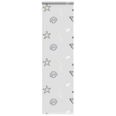 Tenda a rullo per doccia Vidaxx con cassonetto 80x240 cm, larghezza tessuto 76 cm