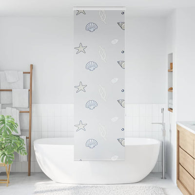 Tenda a rullo per doccia Vidaxx con cassonetto 80x240 cm, larghezza tessuto 76 cm