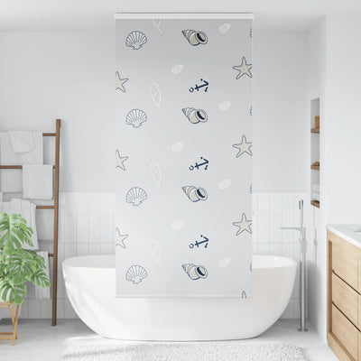Vidaxl doucherolgordijn met cassette 90x240 cm stofbreedte 86 cm