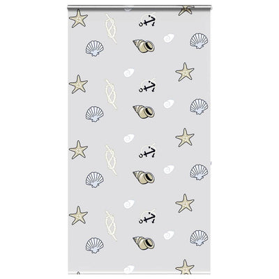 Tenda a rullo per doccia Vidaxx con cassonetto 130x240 cm, larghezza tessuto 126 cm
