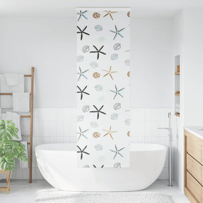 Tenda a rullo per doccia Vidaxx con cassonetto 80x240 cm, larghezza tessuto 76 cm