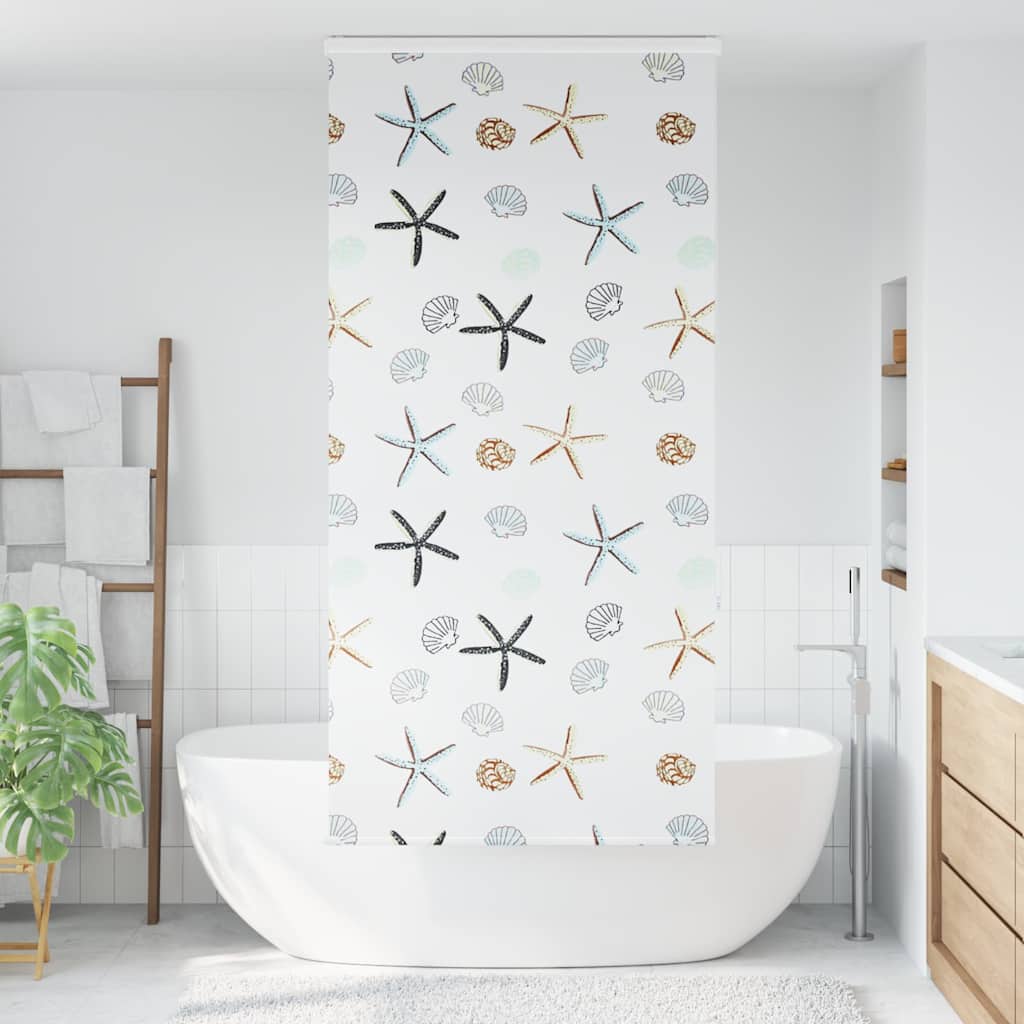 Estor enrollable para ducha Vidaxx con casete 100x240 cm, ancho de tela 96 cm