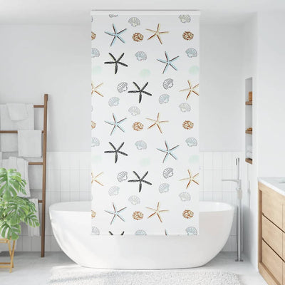 Tenda a rullo per doccia Vidaxx con cassonetto 110x240 cm, larghezza tessuto 106 cm