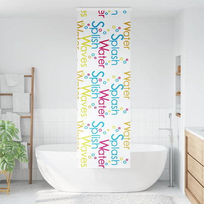 Tenda a rullo per doccia Vidaxx con cassonetto 70x240 cm, larghezza tessuto 66 cm