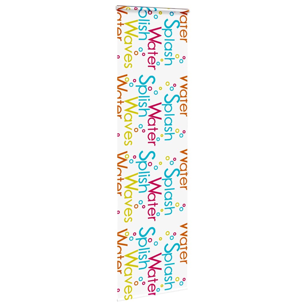 Tenda a rullo per doccia Vidaxx con cassonetto 80x240 cm, larghezza tessuto 76 cm