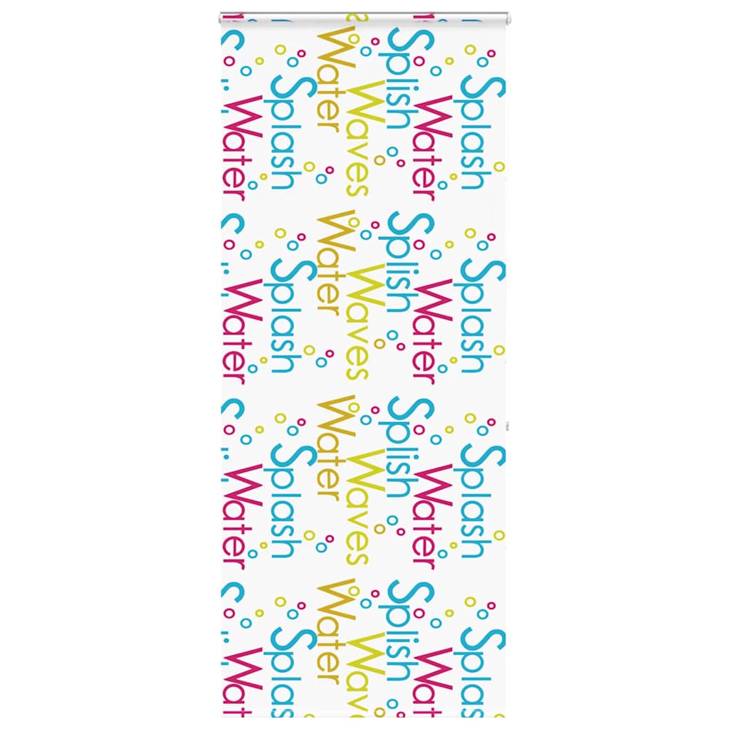 Estor enrollable para ducha Vidaxx con casete 100x240 cm, ancho de tela 96 cm