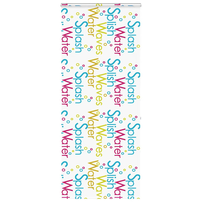 Estor enrollable para ducha Vidaxx con casete 100x240 cm, ancho de tela 96 cm