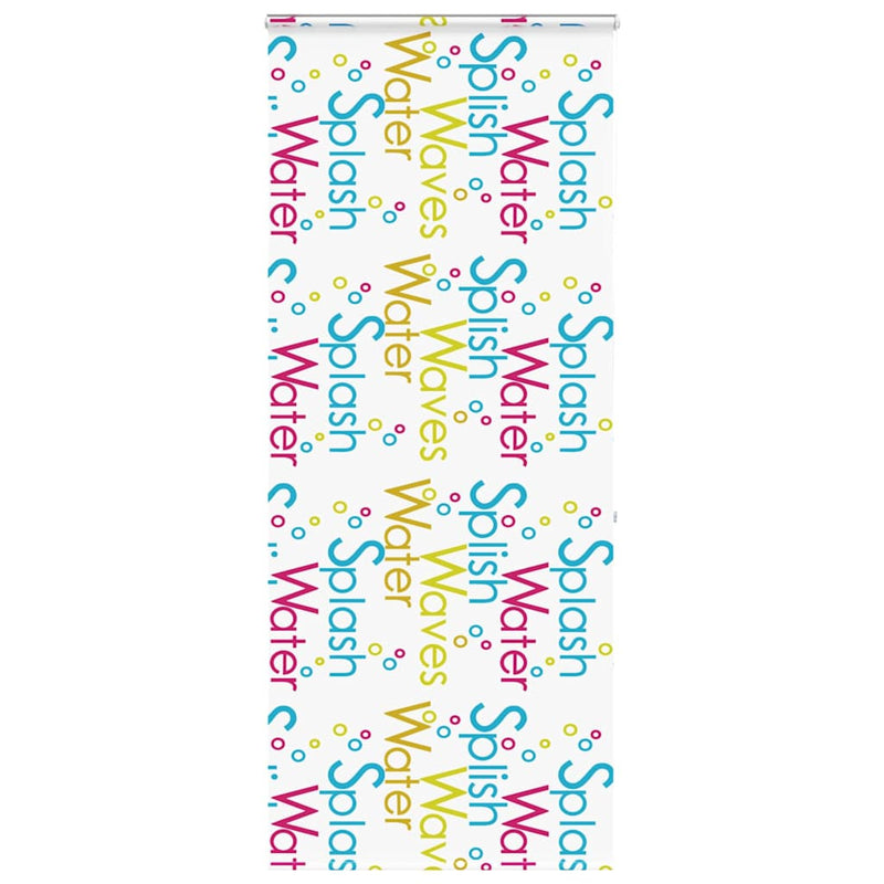 Estor enrollable para ducha Vidaxx con casete 110x240 cm, ancho de tela 106 cm