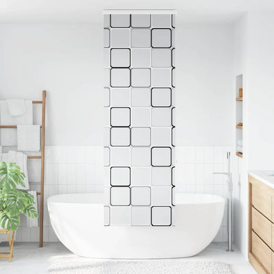 Tenda a rullo per doccia Vidaxx con cassonetto 60x240 cm, larghezza tessuto 56 cm