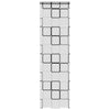 Vidaxl doucherolgordijn met cassette 70x240 cm stofbreedte 66 cm