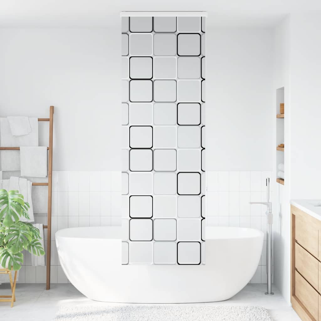 Estor enrollable para ducha Vidaxx con casete 70x240 cm, ancho de tela 66 cm