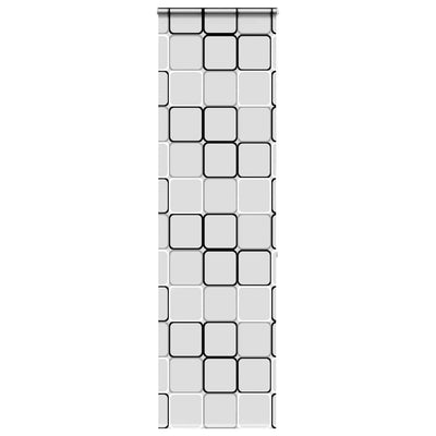 Tenda a rullo per doccia Vidaxx con cassonetto 80x240 cm, larghezza tessuto 76 cm