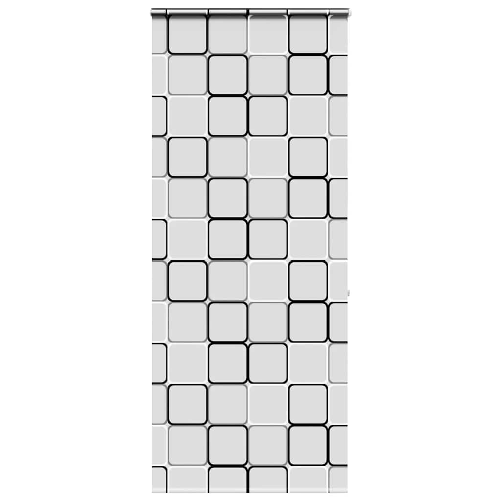 Tenda a rullo per doccia Vidaxx con cassonetto 100x240 cm, larghezza tessuto 96 cm