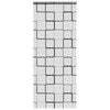 Vidaxl doucherolgordijn met cassette 100x240 cm stofbreedte 96 cm
