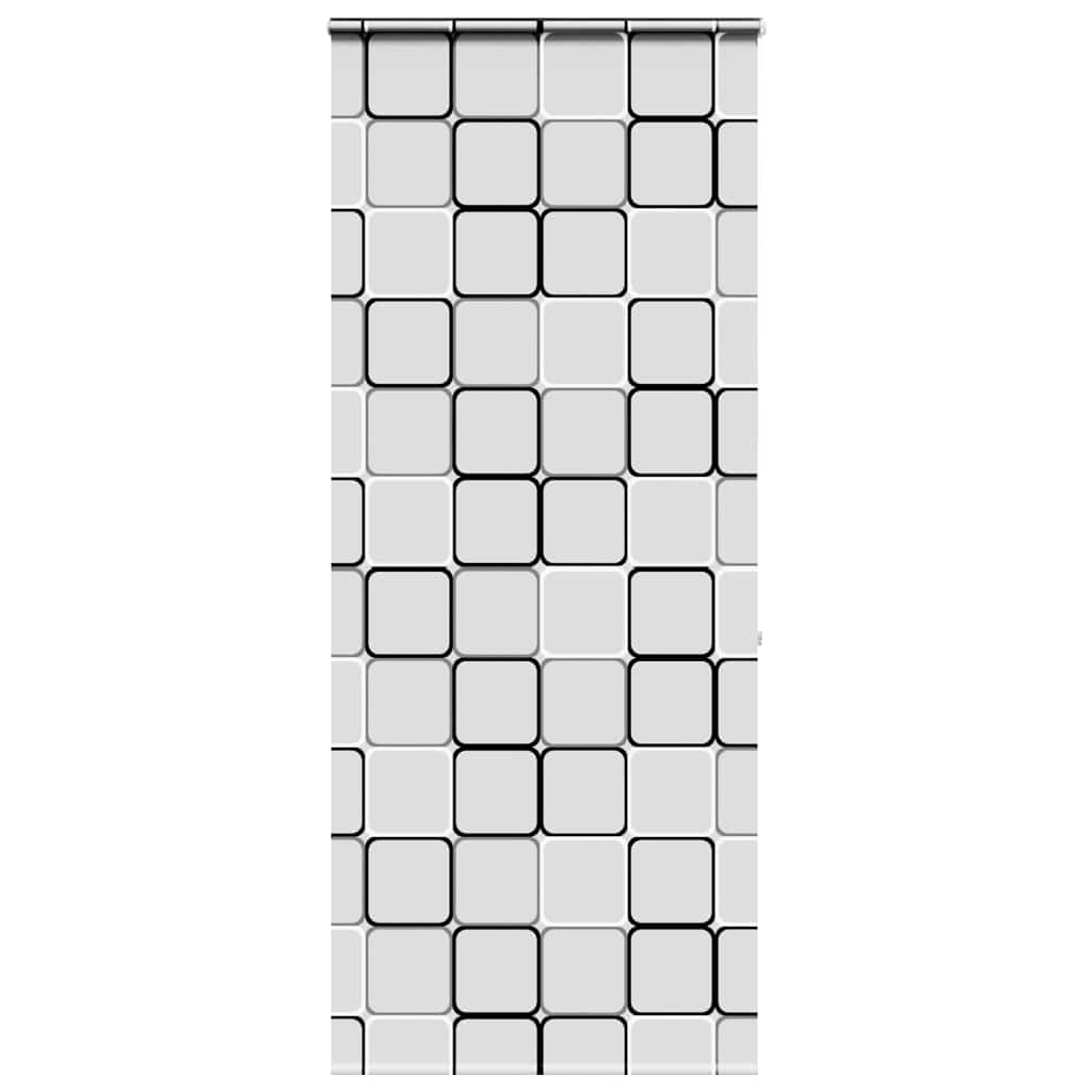 Estor enrollable para ducha Vidaxx con casete 110x240 cm, ancho de tela 106 cm