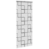 Tenda a rullo per doccia Vidaxx con cassonetto 110x240 cm, larghezza tessuto 106 cm