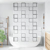 Estor enrollable para ducha Vidaxx con casete 120x240 cm, ancho de tela 116 cm