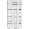Estor enrollable para ducha Vidaxx con casete 130x240 cm, ancho de tela 126 cm