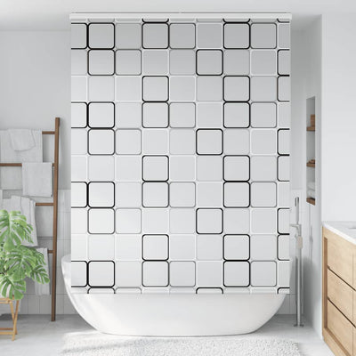 Tenda a rullo per doccia Vidaxx con cassonetto 150x240 cm, larghezza tessuto 146 cm