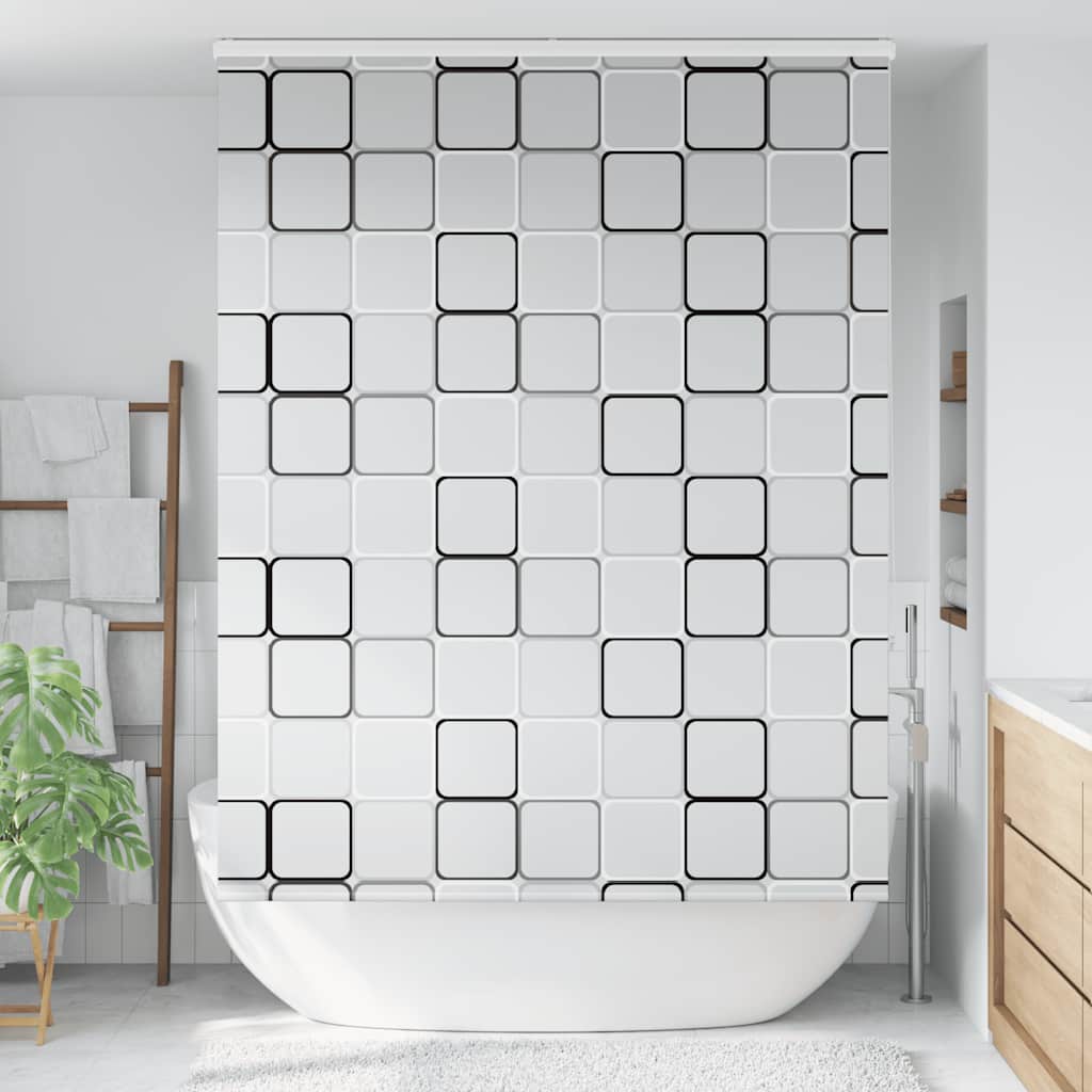 Tenda a rullo per doccia Vidaxx con cassonetto 160x240 cm, larghezza tessuto 156 cm
